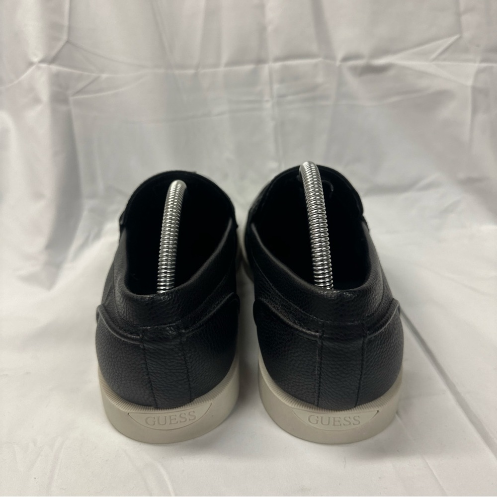 Guess Black Leather Loafers for Men - Picture 3 of 5